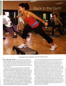 Eucalyptus Magazine Gym Article
